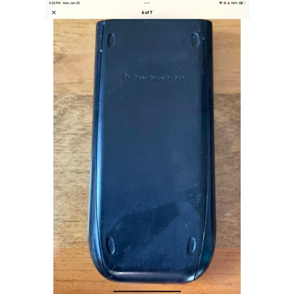 Texas Instruments TI-84 Plus Silver Edition Graphing Calculator w/ Cover *Tested - Picture 6 of 7